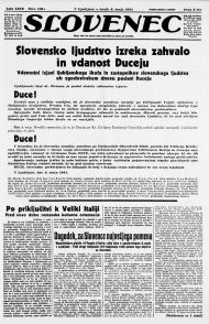 Slovenska desnica in italijanska okupacija
