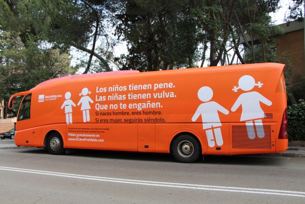 Transfobna kampanja skupine CitizenGo uperjena proti LGBT+ populaciji v Španiji