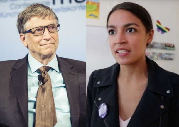 Bill Gates ni zadovoljen s predlogom demokratske kongresnice Alexandrie