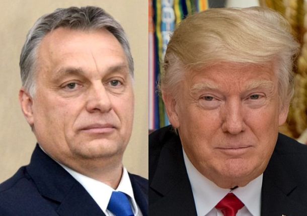 Orban in Trump, tesna sodelavca