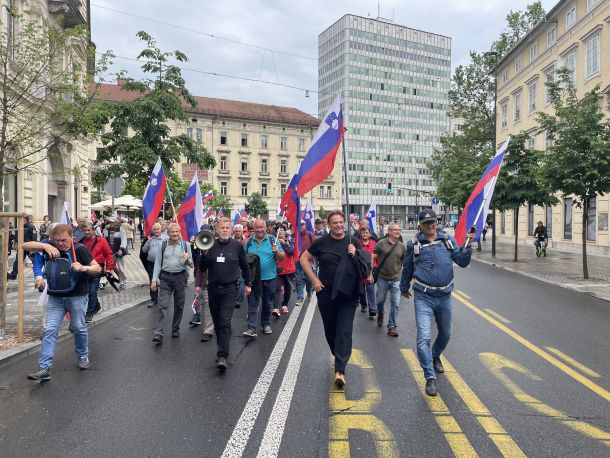 Protest v Ljubljani