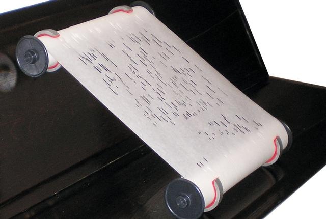 María Elena González: Govorica drevesa, Skowheganska breza #1, Zvitek za mehanični klavir, izvod 2/4