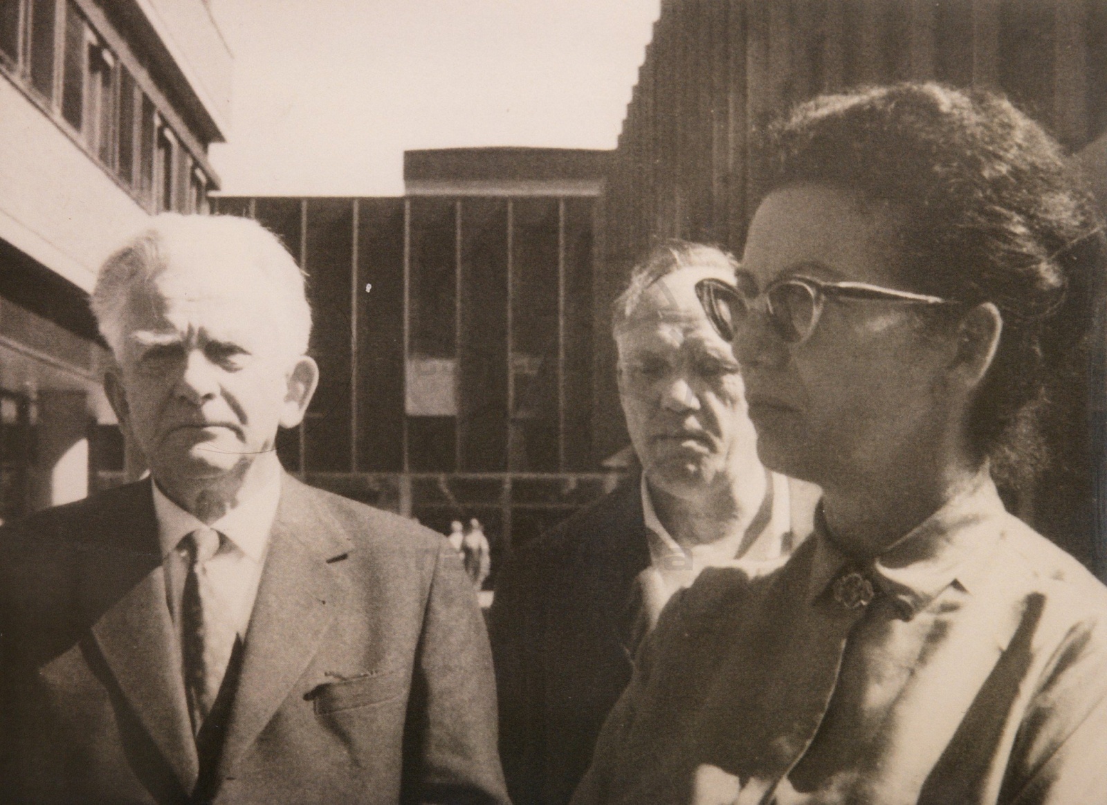 Josip Vidmar, Matej Bor, Mira Mihelič (okoli leta 1964)