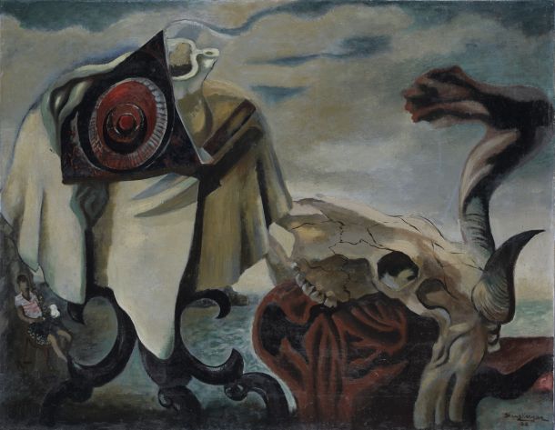 Stane Kregar: Tihožitje na morski obali, 1938