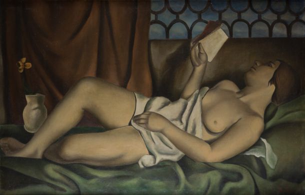 Odaliska (Ležeča žena), 1927