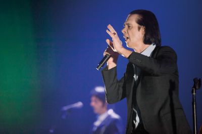 Nick Cave v Dvorani Stožice leta 2017